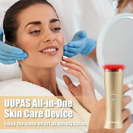 Світлотерапевтичний масажер UUPAS U7 для обличчя та шиї з червоним світлом - зображення 3