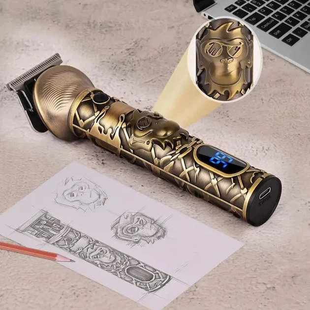Машинка для стрижения волос YIDON Professional 6-в-1 триммер - изображение 5