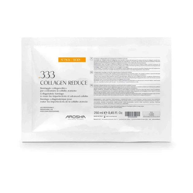 Антицеллюлитный бандаж на основе коллагеназы 1 процедура.333 COLLAGEN REDUCE 1 TREATMENT AROSHA - Фото 1 Антицеллюлитный бандаж на основе коллагеназы 1 процедура.333 COLLAGEN REDUCE 1 TREATMENT AROSHA - изображение 1