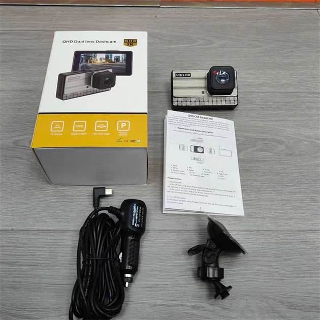 Видеорегистратор автомобильный DVR-X-21 (2 камеры) AHD 2K HDSYR_1649 - изображение 7