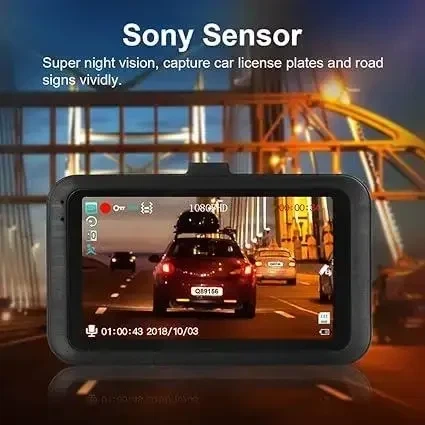 Видеорегистратор Sontong A16 передний и задний видеорегистратор с картой FHD 1080p. - изображение 6