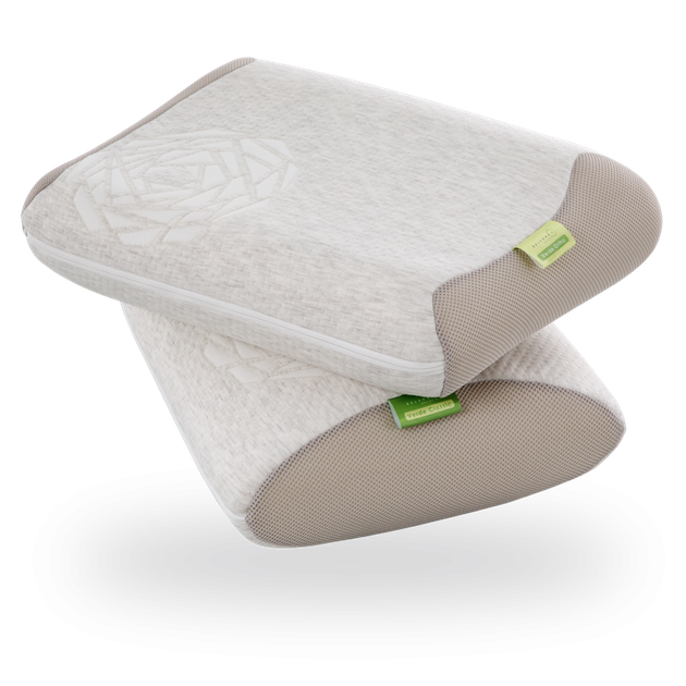 Подушка BELSONNO VERDE ORTHO 60х40х14/12 см Light-gray (R4462130820250) - изображение 3