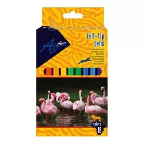 Фломастери 18кол Animal world ECONOMIX - Фото 1 Фломастери 18кол Animal world ECONOMIX - изображение 1