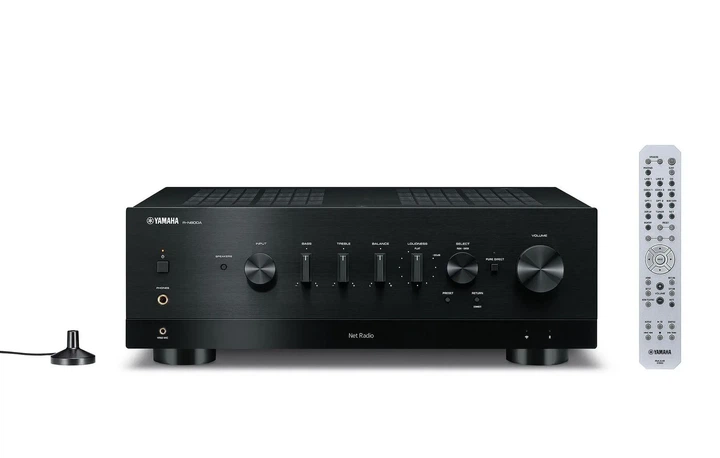 AV-Ресивер Yamaha R-N800A Black + Фронтальні акустичні колонки Indiana Line Tesi 561 - изображение 7