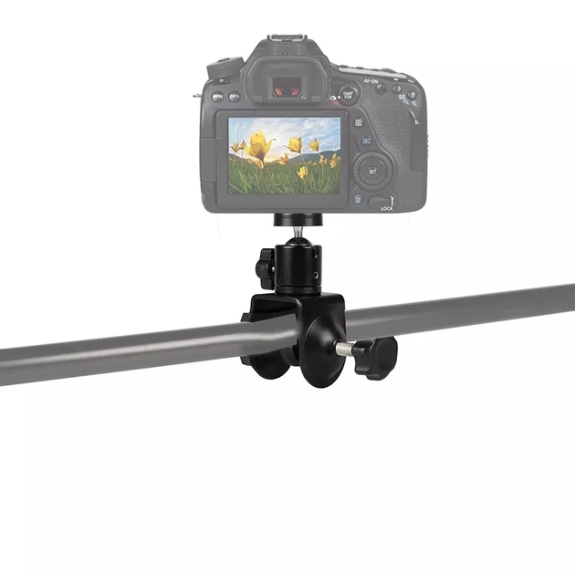 Металлический держатель C-образного типа с шаровой головкой и винтом 1/4 дюйма - изображение 7