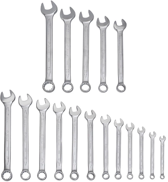 Набір інструментів Hans Tools 1/2" і 1/4" 158 предметів (TK - 158v) - зображення 15