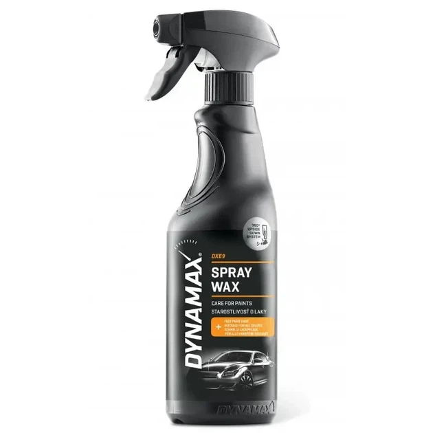 Полироль для кузова DYNAMAX DXE9 SPRAY WAX 500 мл - Фото 1 Полироль для кузова DYNAMAX DXE9 SPRAY WAX 500 мл - изображение 1