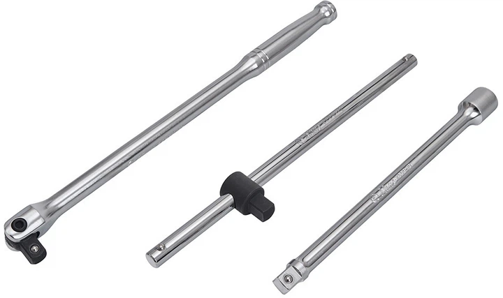 Набір інструментів Hans Tools 1/2", 3/8", 1/4" 163 предмети (TK-163) - зображення 7