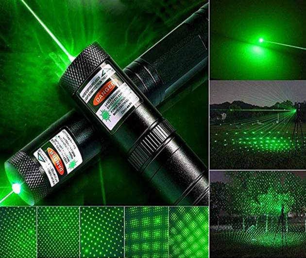 Лазерная указка для котов высокой мощности Laser 303 Green