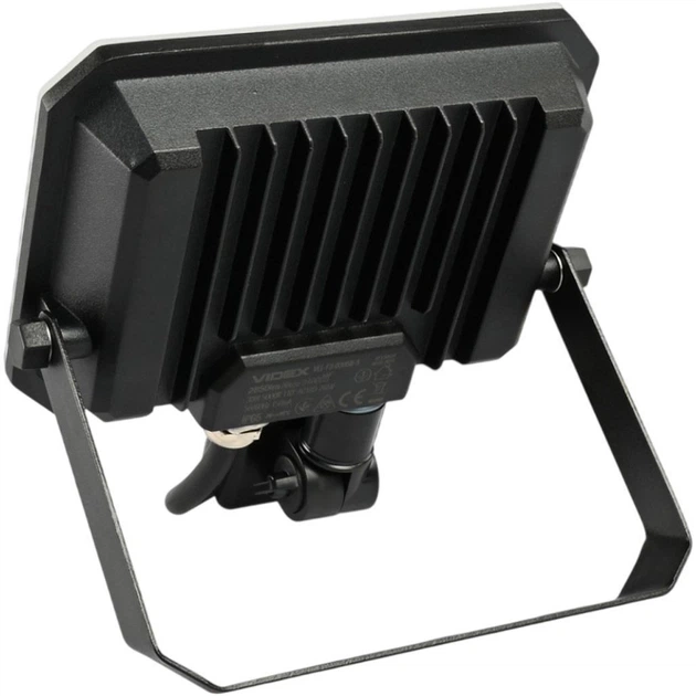 Светодиодный прожектор Videx F3 с датчиком движения и освещенности 30W 5000K Black (VLE-F3-0305B-S) [144844] - изображение 2