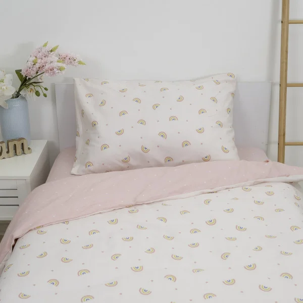 Комплект постільної білизни Viluta Сатин Twill підлітковий 143x210 см 803 - зображення 2