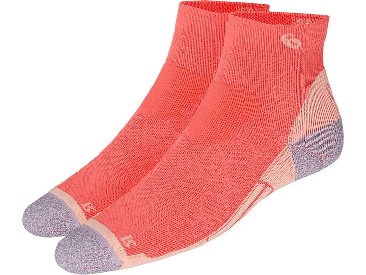Носки Asics ROAD QUARTER красный Универсальные 35-38 - Фото 1 Носки Asics ROAD QUARTER красный Универсальные 35-38 - изображение 1