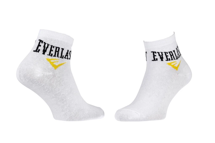 Носки Everlast QUARTER SOCKS 3 PAIR белый Уни 35-40 - Фото 2 Носки Everlast QUARTER SOCKS 3 PAIR белый Уни 35-40 - изображение 2
