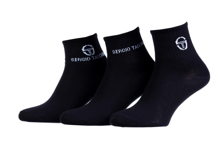 Носки Sergio Tacchini 3-pack черный Жин 35-37 - изображение 2