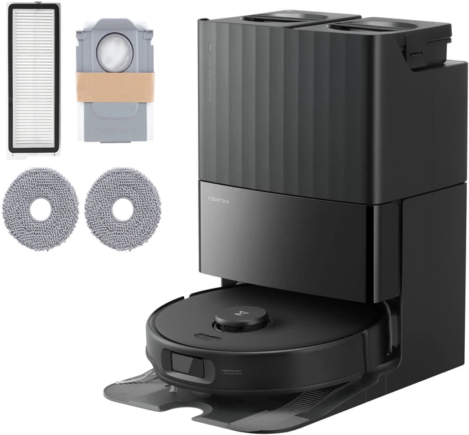 Робот-пылесос RoboRock Qrevo Edge 5V1 Black (1142181) - Фото 1 Робот-пылесос RoboRock Qrevo Edge 5V1 Black (1142181) - изображение 1