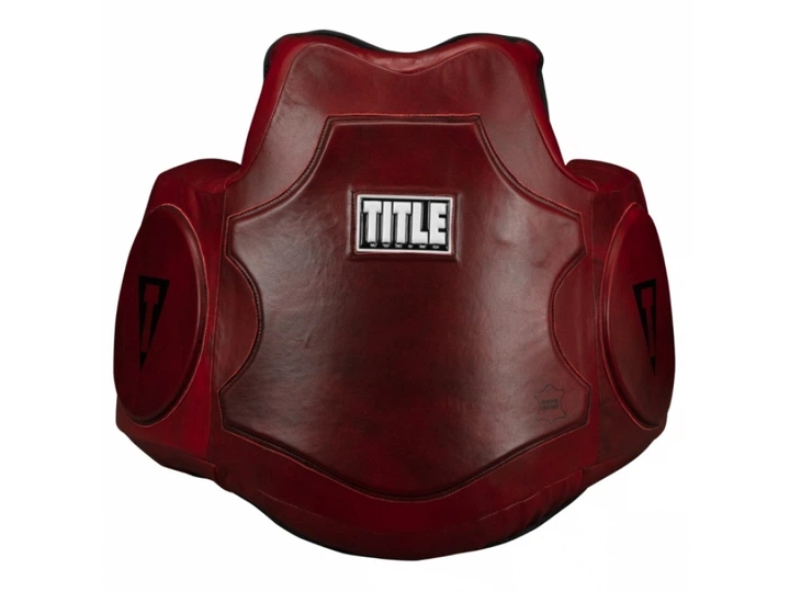 Пояс тренера TITLE Boxing Blood Red Leather Body Protector один розмір темно-червоний (5094) - Фото 2 Пояс тренера TITLE Boxing Blood Red Leather Body Protector один розмір темно-червоний (5094) - изображение 2