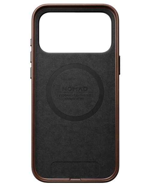 Чехол Nomad Traditional Horween Rustic Brown для iPhone 17 Pro Max - Фото 3 Чехол Nomad Traditional Horween Rustic Brown для iPhone 17 Pro Max - изображение 3