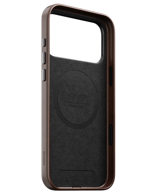 Чехол Nomad Traditional Horween Rustic Brown для iPhone 17 Pro Max - Фото 10 Чехол Nomad Traditional Horween Rustic Brown для iPhone 17 Pro Max - изображение 10