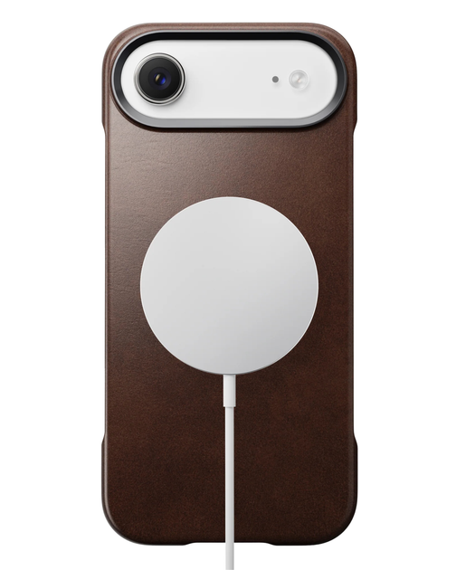 Кожаный чехол Nomad Traditional Horween Rustic Brown для iPhone Air - изображение 5