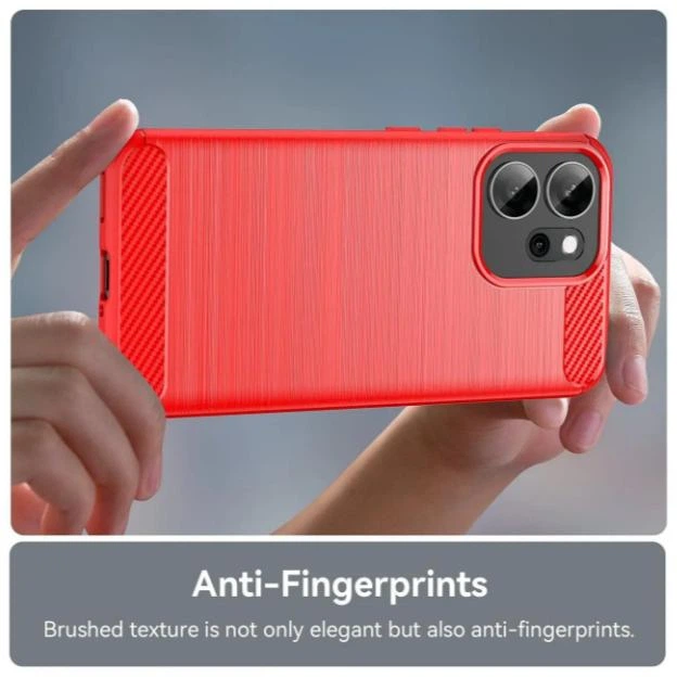Чехол Urban Case на OPPO Reno 14 FS (5G) / red - Фото 3 Чехол Urban Case на OPPO Reno 14 FS (5G) / red - изображение 3