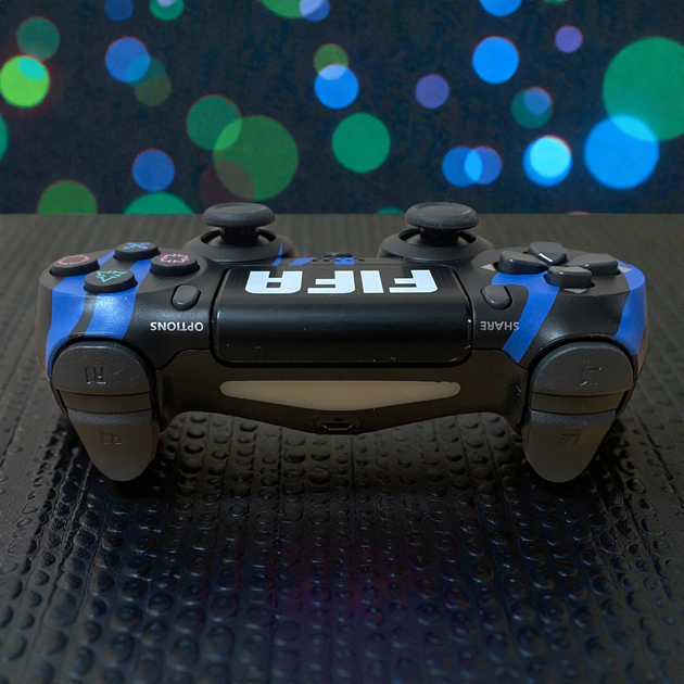 Беспроводной джойстик для PS4 с принтом FIFA Черный с желтым игровой геймпад Bluetooth джойстик Dual Shock PS4 - изображение 3