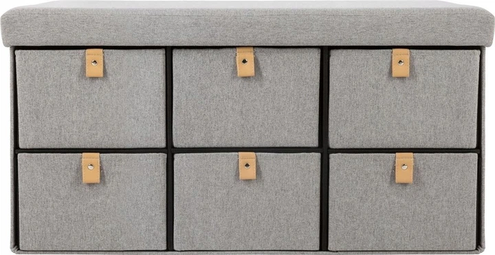 Szafka na buty Atmosphera z siedziskiem 2 w 1 (3560238337066) - obraz 2