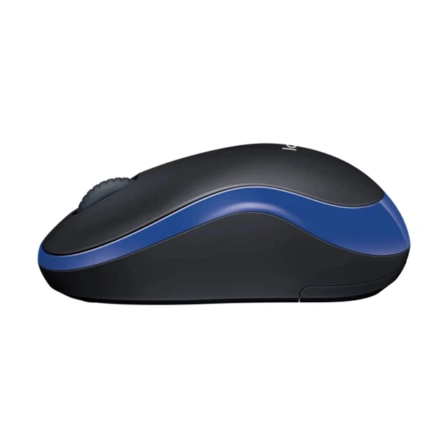 Миша бездротова Logitech M185 (910-002236) Blue USB ( 17375 ) Чорно-синій - изображение 3