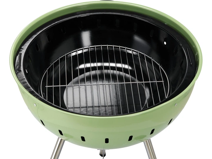 Grill węglowy YATO YG-20303 okrągły 54 cm Zielony (5906083117213) - obraz 10