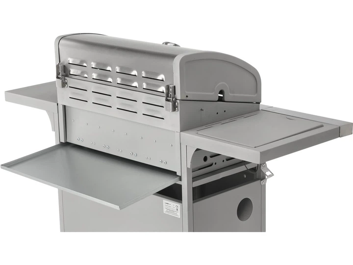 Gazowy grill Lund 99655 AKKA 4 + 1 żeliwny ruszt (5906083092190) - obraz 8