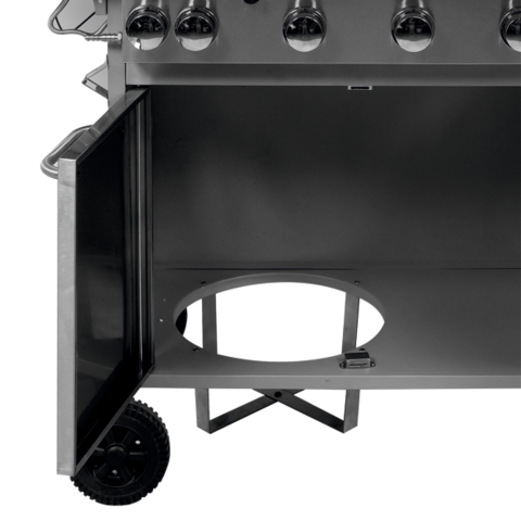 Gazowy grill Lund 99655 AKKA 4 + 1 żeliwny ruszt (5906083092190) - obraz 19