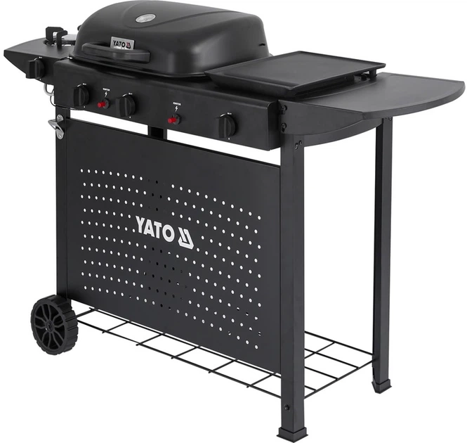 Gazowy grill YATO YG-20008 ASAHI 2 + 2 (5906083105951) - obraz 3