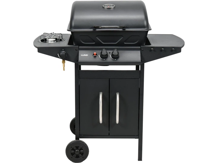 Gazowy grill Lund 99645 BAVEN 2 + 1 (5906083063398) - obraz 2