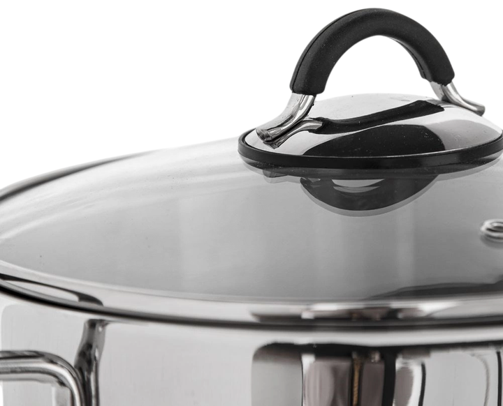 Garnek Orion Dalie z pokrywką ze stali nierdzewnej 2.4 l (8592381165710) - obraz 3