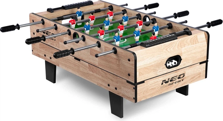 Ігровий стіл Neo Sport 4в1 82x43x32 см дерев'яний NS-800 (5903890605803) - зображення 7