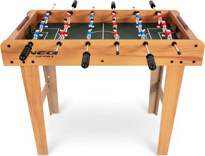 Настільний футбол Neo Sport 69x37x62 см дерев'яний NS-802 (5903890605827) - зображення 4