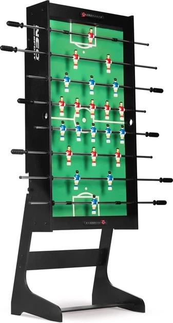 Настільний футбол Neo Sport 121x61x80 см Чорний NS-803 (5903890605834) - зображення 2