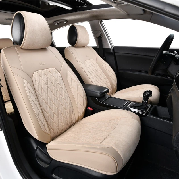 Комплект 3D чохлів для сидінь BELTEX Malibu Бежевий (BX89500) - зображення 3