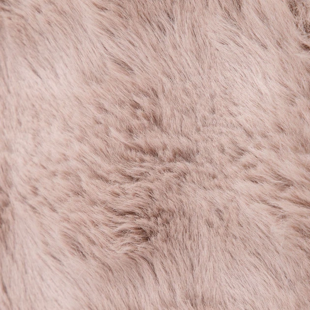 Килим HOMLA Alder зі штучного хутра 60x90 см Бежевий 241812 (5906496751240) - зображення 3