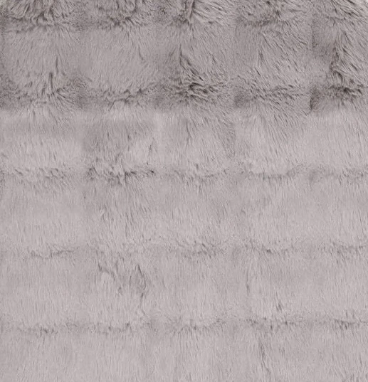 Килим HOMLA Alder зі штучного хутра 60x90 см Сірий 241811 (5906496751233) - зображення 2