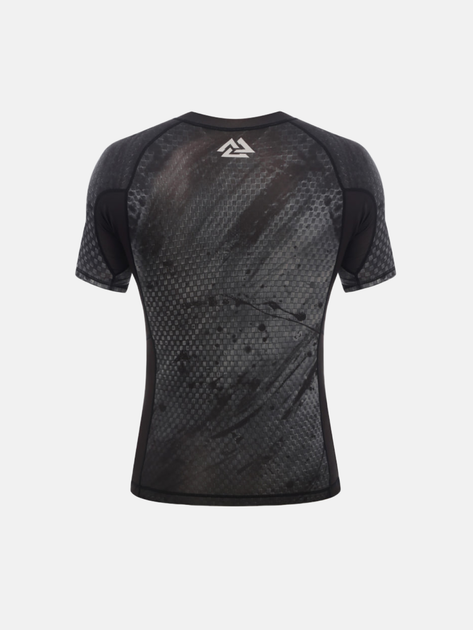 Рашгард Immortal 2.0 Rashguard Short Sleeve Black Rain XL Цвет Черный (501449-167-XL) - изображение 2