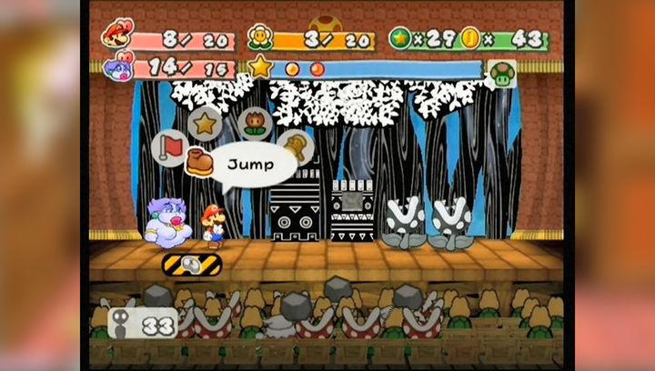 Игра Nintendo GameCube Paper Mario: The Thousand-Year Door Europe Английская Версия Б/У - изображение 4