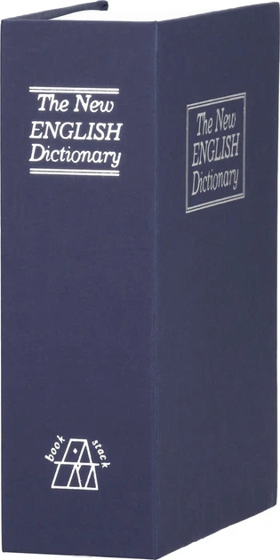 Кешбокс для грошей Springos металевий 26.5 x 20 x 6.5 см Книга Темно-синій HA5048 (5907719430706) - зображення 3