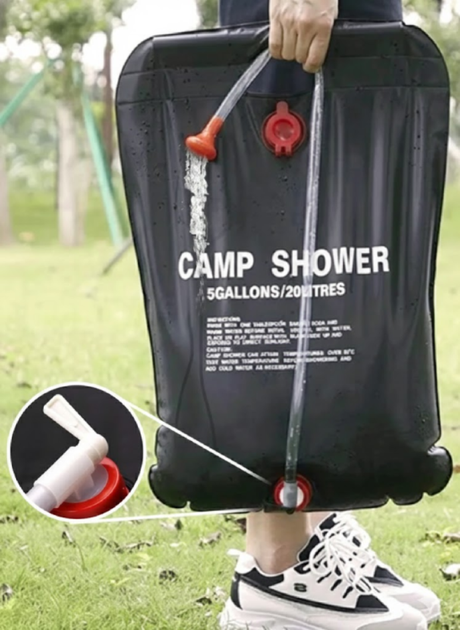 Похідний душ для кемпінгу і дачі Camp Shower 20 літрів - зображення 3