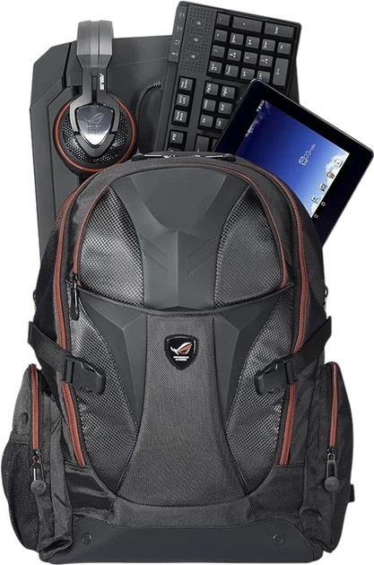 Plecak na laptopa ASUS ROG Nomad 17" Black (90XB0160-BBP000) - obraz 2