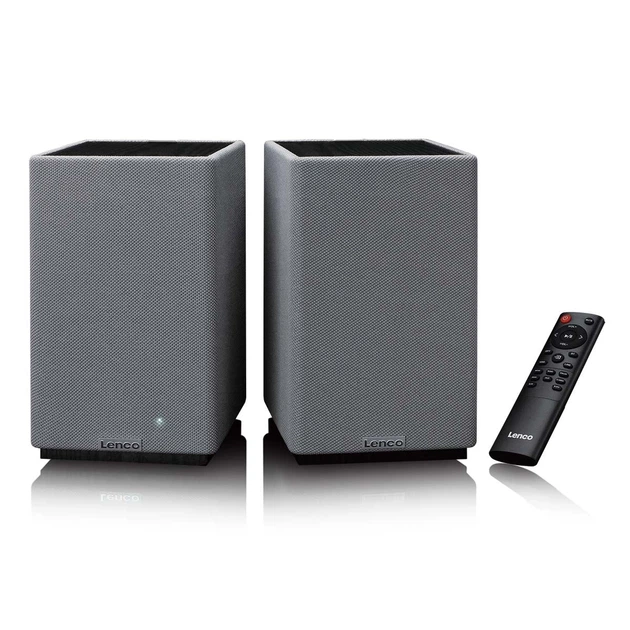 Активна акустика Lenco SPB-240BKGY Bluetooth Hi-Fi Чорний/Сірий - изображение 3
