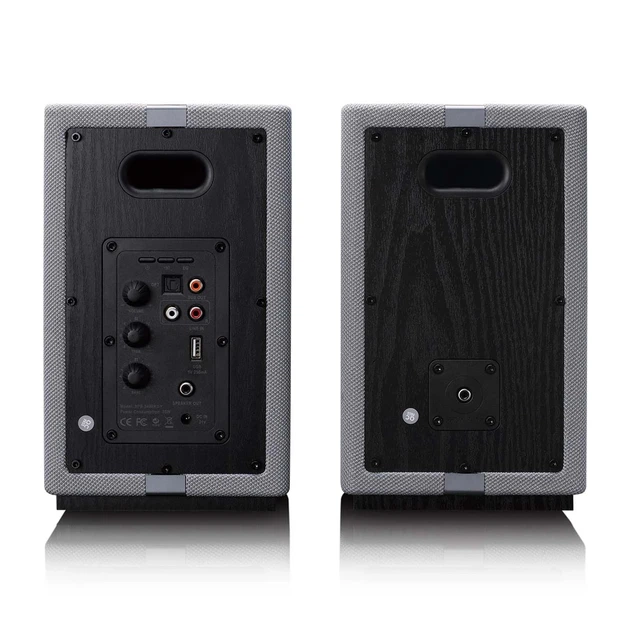 Активна акустика Lenco SPB-240BKGY Bluetooth Hi-Fi Чорний/Сірий - изображение 5