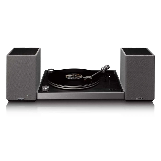 Активна акустика Lenco SPB-240BKGY Bluetooth Hi-Fi Чорний/Сірий - изображение 6