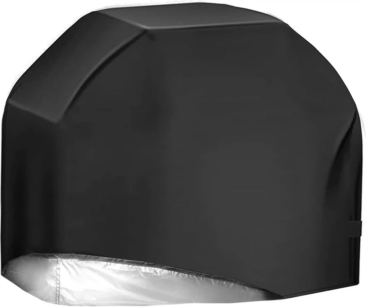 Pokrowiec na grilla Springos 145 x 61 x 117 cm wodoodporny Czarny (5907719431796) - obraz 3