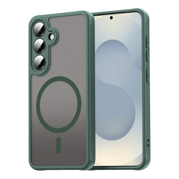 Чохол Lenuo Magnetic для Samsung Galaxy S24 Green - Фото 1 Чохол Lenuo Magnetic для Samsung Galaxy S24 Green - изображение 1