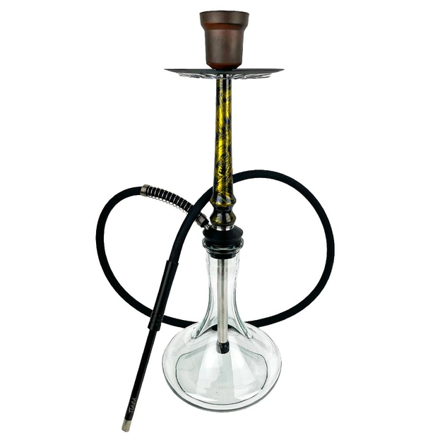 Кальян Tiaga Hookah Astra Gold колба Craft Clear - Фото 1 Кальян Tiaga Hookah Astra Gold колба Craft Clear - изображение 1